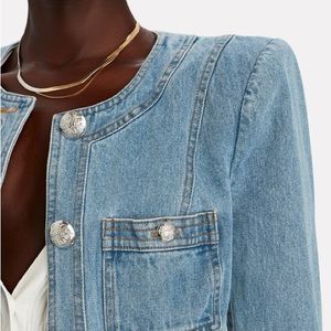 Veronica Beard Ferazia Jacket Denim